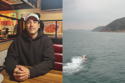 獨／海上出遊突聽到2少女喊救命！混血男星「脫到剩內褲」跳水救人
