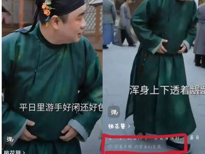 陸4千萬熱度短劇AI偷臉? 漢服博主變成「貪財好色」妝造遭盜