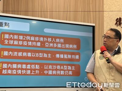 快訊／國內爆2起境外移入麻疹「匡列破千人」　1人腦炎意識不清