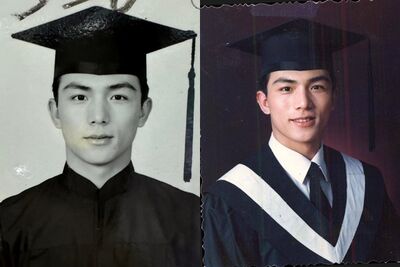 曬學士服帥照宣布再戰議員！網暴動「醫師兒顏值更高」6塊肌照曝