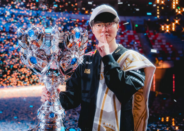 ▲▼Faker。（圖／翻攝自推特）