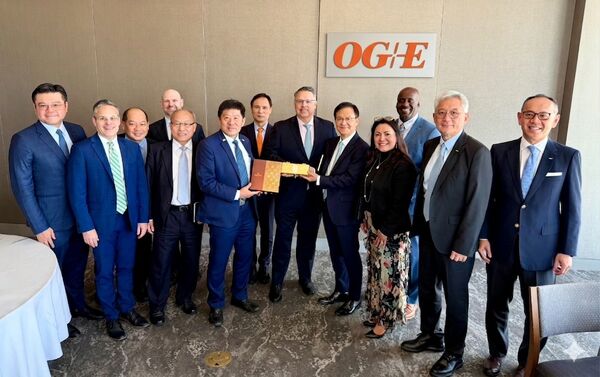 ▲IEAT與OG_E電力公司交流。（圖／IEAT提供）