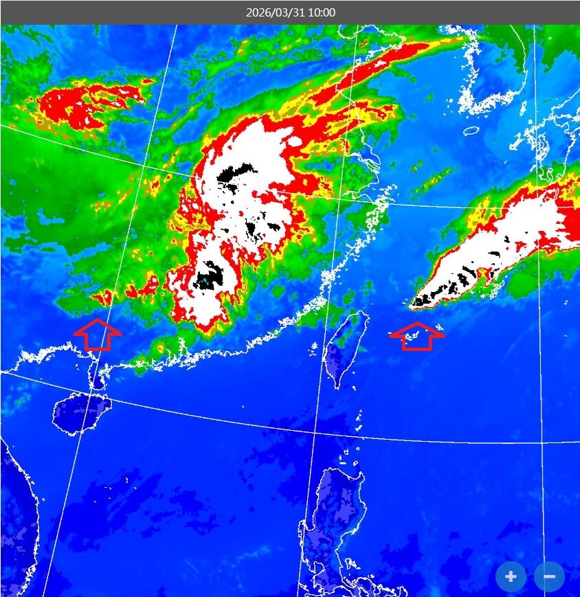 尖頭「煙囪雲」發展!鄭明典1圖解析:對流雨會很明顯