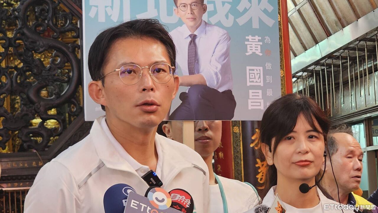 樹林陪小雞參拜掃街 黃國昌:沒有哪裡是誰的大本營