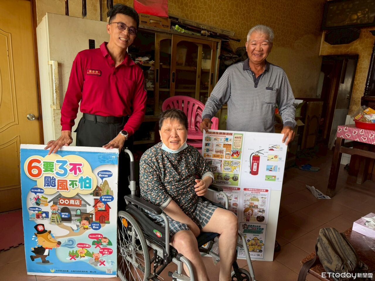 汛期前超前部署! 南消北門消防訪視水災保全戶強化防災