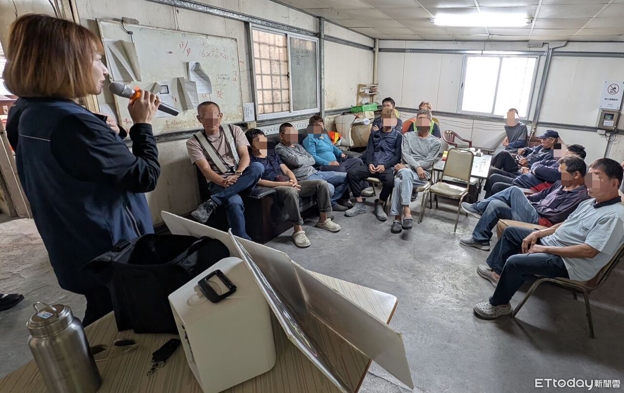 結合事故案例進廠宣導 台南市交大強化大車安全意識