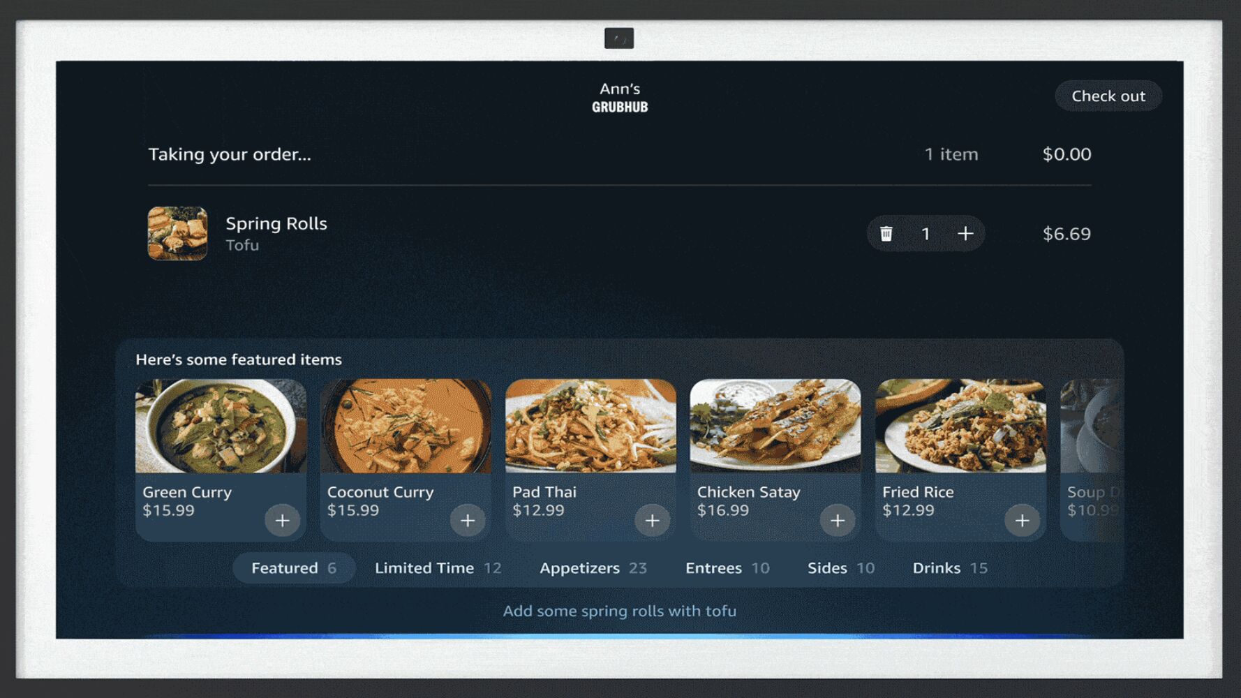 ▲▼  語音點餐,AI,助理,外送平台,亞馬遜,Alexa,UberEats。（圖／擷取自Amazon News官網）