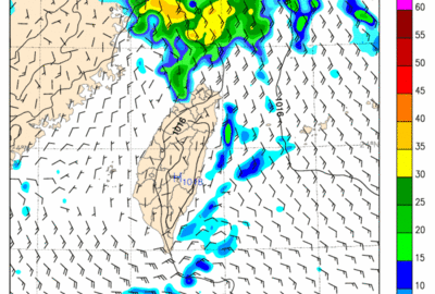 半個台灣「紫紅一片」　最猛春雨3波進攻！雨最大時間出爐
