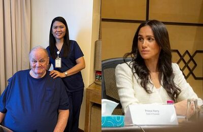 梅根81歲父親截肢後戀上小35歲護理師　菲律賓迎第二春：我很幸福