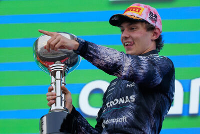 F1最年輕領跑積分榜　安東內利仍懊惱：起跑還不夠好