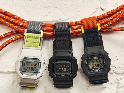 運動戴G-SHOCK更方便了 單手開合磁扣錶帶超順
