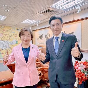 藍營台中「姐弟之爭」落幕！　江啟臣今專程拜會請益楊瓊瓔