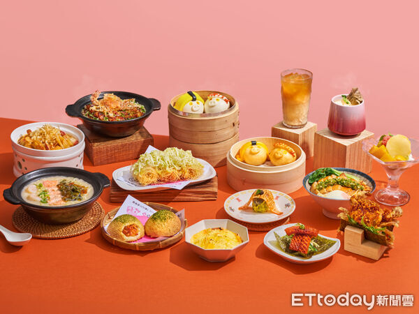 ▲▼点爭鮮跨界聯名點點心　豬仔流沙包搬進日式壽司店。（圖／爭鮮提供）