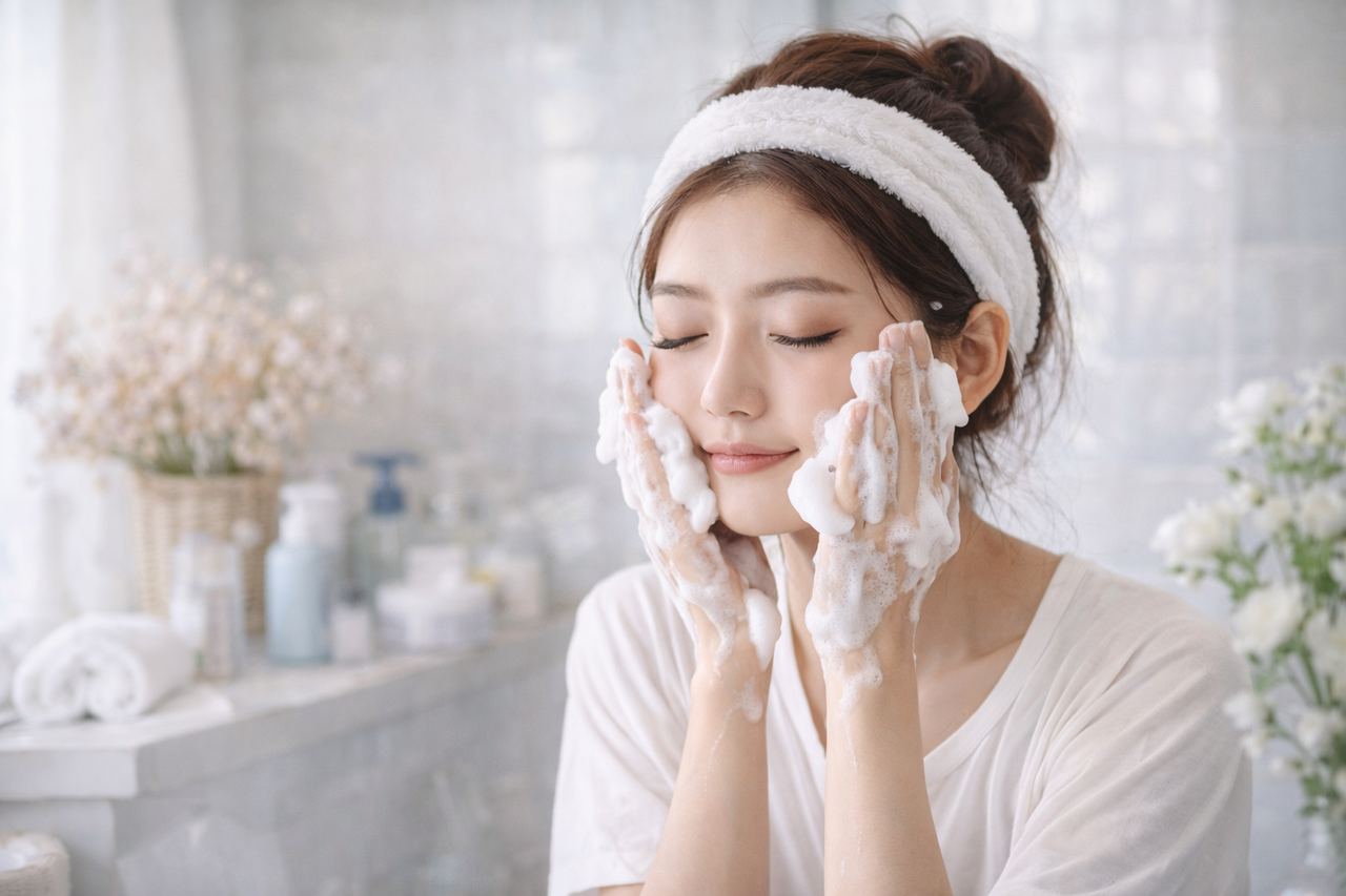 ▲洗臉。（圖／AI）