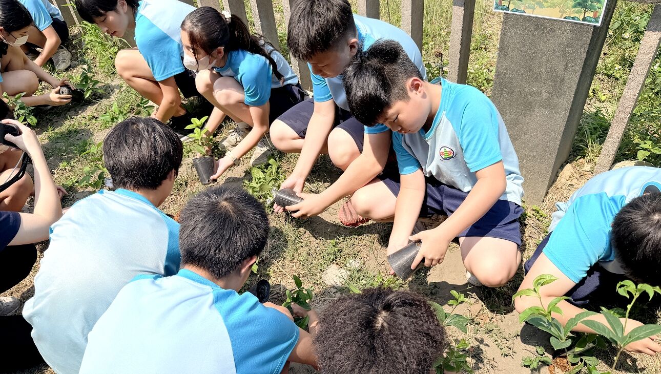 ▲▼ 植樹,永續,校園綠化,歐德,百林計畫,雲林。（圖／歐德集團提供）