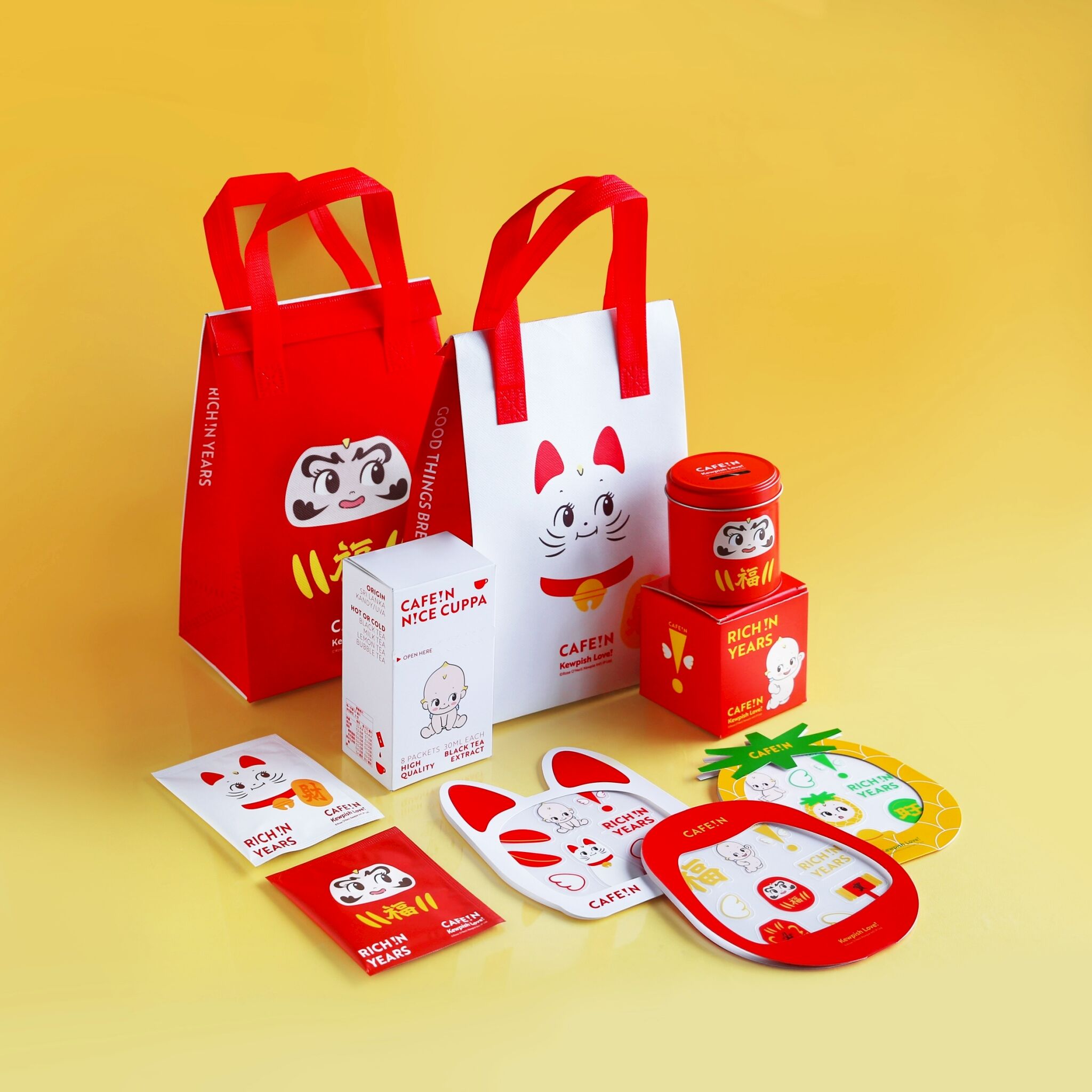 ▲CAFE!N百年經典KEWPIE聯名。（圖／品牌提供）