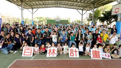 歐德集團「百林計畫」NO.13在雲林　植樹月種下「350棵文昌桂花」　打造永續零碳校園