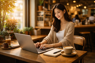 30歲年收破億得反常識！比起豪華辦公室不妨先窩咖啡廳