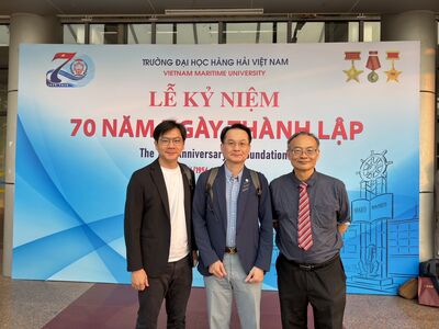 高科大校長吳忠信率隊出席越南海洋大學70周年校慶　將擴大學術交流