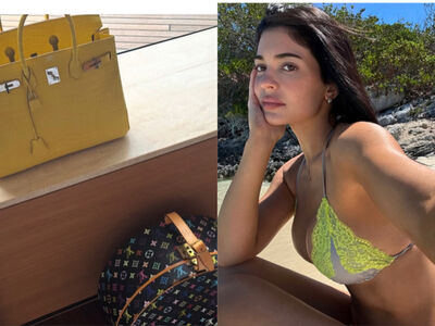 凱莉珍柏金包當旅行袋 　海濱度假帶上LV帽盒