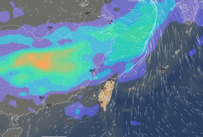 連假最糟一天「紅爆雷雨」猛灌 2波鋒面變天!圖看降雨熱區
