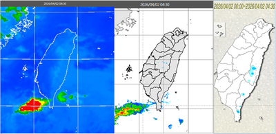 清明連假雷雨強襲　一周內「3波鋒面」接力