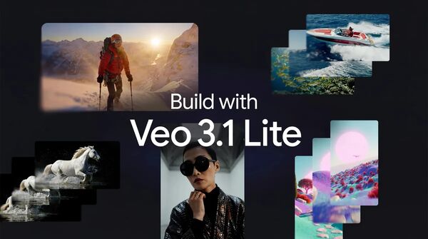 ▲▼Google發表Veo 3.1 Lite。（圖／Google）