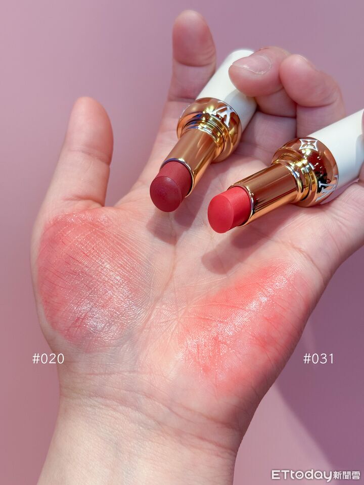 Louis Vuitton,彩妝,唇膏,眼影,精品,美妝,嬌蘭 。（圖／記者李薇攝）