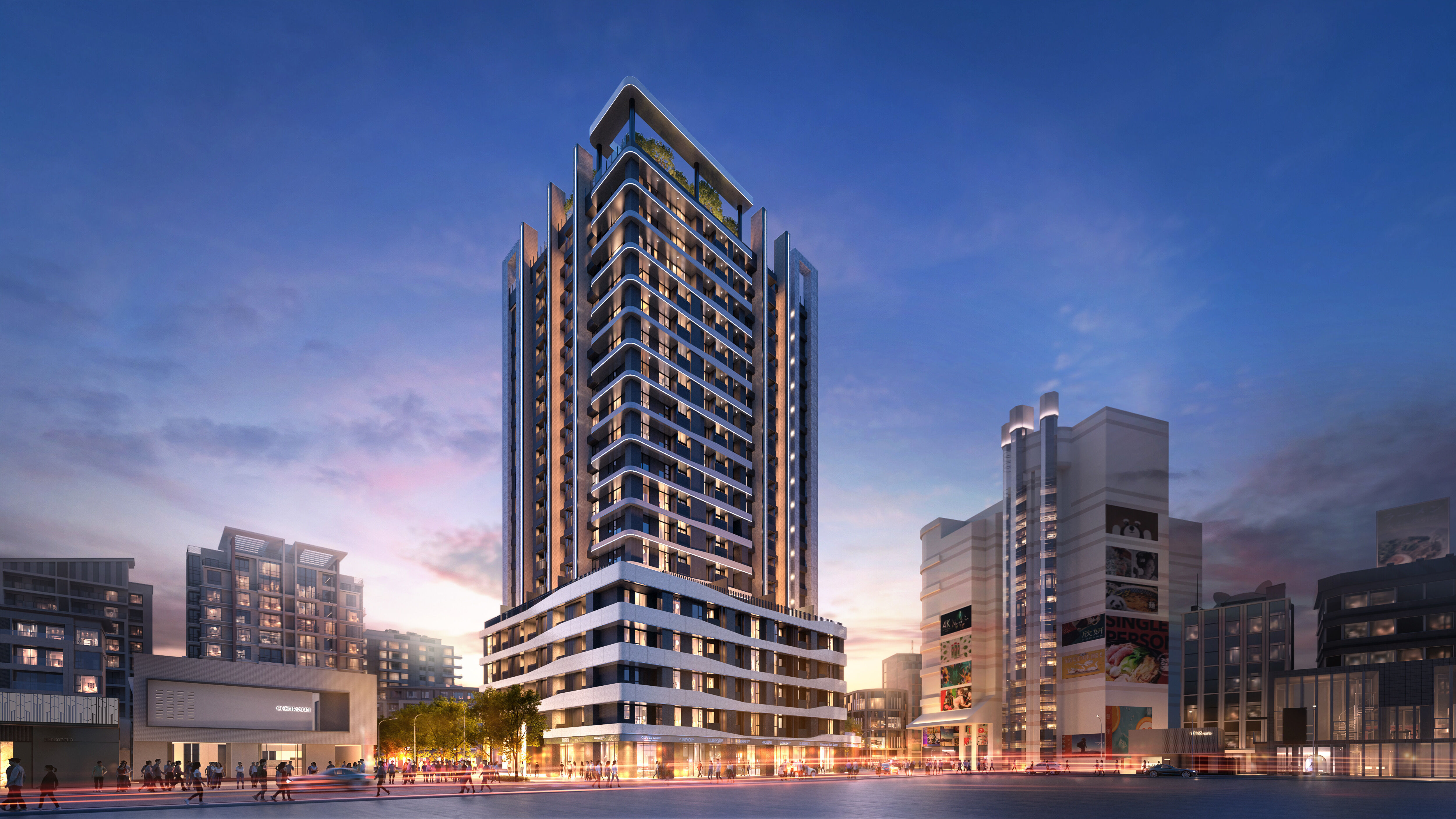 ▲▼新悅開發建設,寶亞鴻公舘,鴻金寶商圈。（圖／新悅開發建設）