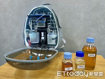 台大研發「背包大小」煉油機　即開即用把廢油變燃料