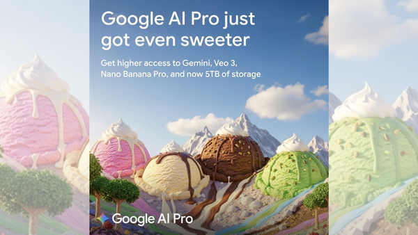 ▲▼Google宣布AI Pro雲端容量免費升至5TB。（圖／Google）