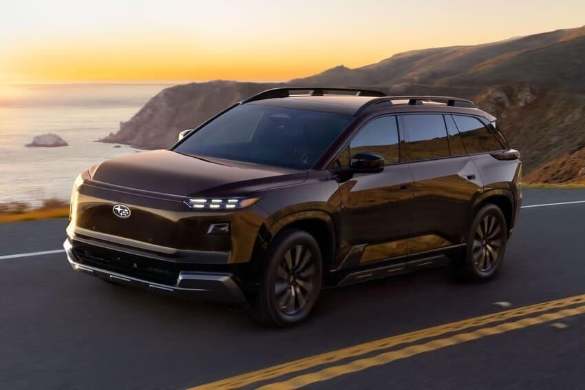 ▲速霸陸帶來全新Getaway電動休旅！與TOYOTA Highlander互為雙生車。（圖／翻攝自速霸陸）