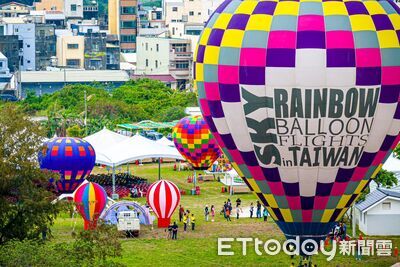 巨型熱氣球首登場　麥寮湧入親子歡樂人潮