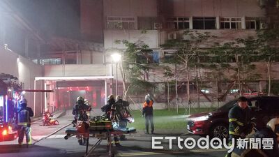 三總松山分院火警原因曝光！空置病房突起火　10分鐘內撲滅
