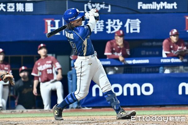 ▲▼中職張育成 。（圖／記者李毓康攝）