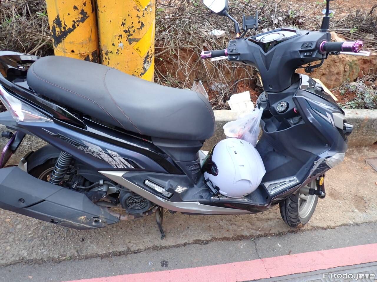 小鹿亂撞恐怖版!台中騎士慘被擊落手腳全是傷 全力緝凶中