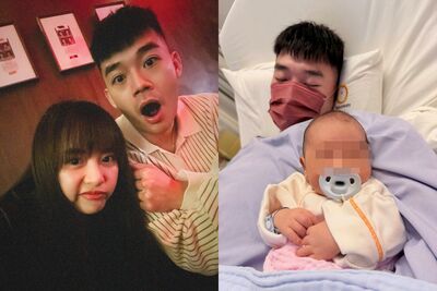 王齊麟出戰亞錦賽暫別2周大兒　老婆曬萌照虧：怕被嬰兒忘記的爸爸