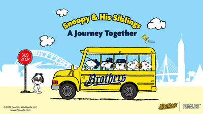 史努比來了！中信兄弟推聯名球衣　《花生漫畫》主題日登場