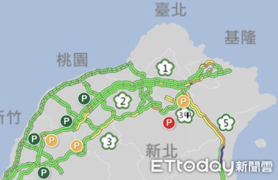 國5北向紫爆「時速僅18公里」　下午14處易塞路段一次看