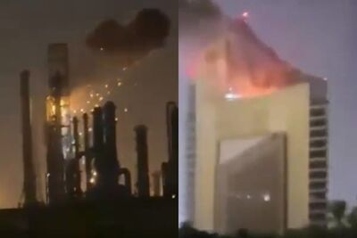 伊朗無人機狂炸科威特！　石油總部、政府大樓陷火海