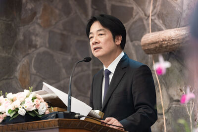 賴清德：勇敢台灣人面對威權、境外極權勢力　始終沒有屈服