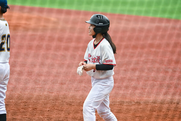 ▲中大紅襪 余紓涵。（圖／台灣世界少棒聯盟提供）