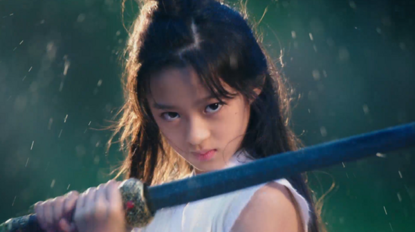 ▲黃楊鈿甜在《楚喬傳》飾演趙麗穎幼年時期一炮而紅。（圖／翻攝自台灣大哥大MyVideo）