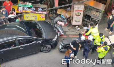 又是毒駕！男子基隆夜市失控連撞機車、店家　5傷含1孕婦送醫
