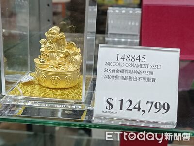 黃金回血！停火2周拍板　金價飆逾3%重返4850美元