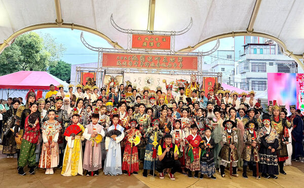 ▲賴銘偉的廣澤宮舉辦丙午年神遊春巡嘉年華。（圖／大溪鳳山寺廣澤宮提供）