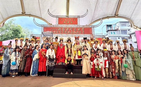 ▲賴銘偉的廣澤宮舉辦丙午年神遊春巡嘉年華。（圖／大溪鳳山寺廣澤宮提供）