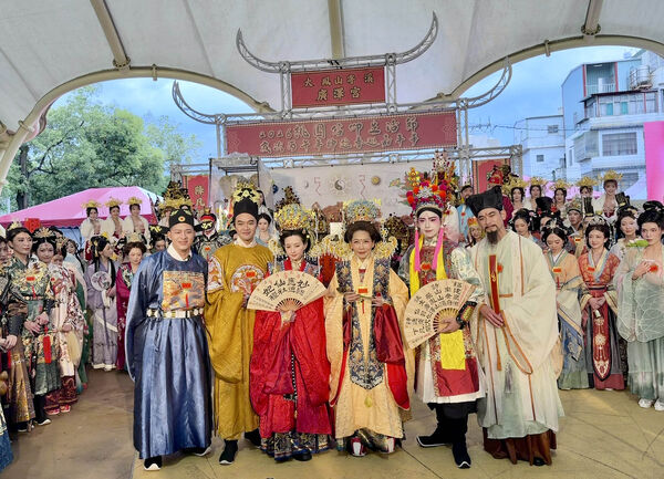 ▲賴銘偉的廣澤宮舉辦丙午年神遊春巡嘉年華。（圖／大溪鳳山寺廣澤宮提供）