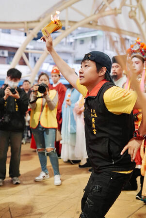 ▲賴銘偉的廣澤宮舉辦丙午年神遊春巡嘉年華。（圖／大溪鳳山寺廣澤宮提供）