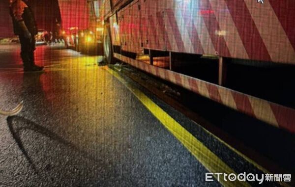 ▲埔里鎮中正路今凌晨發生死亡車禍。（圖／記者高堂堯翻攝）